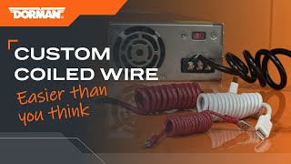 Making custom coiled wire is easier than you think [upl. by Tur]