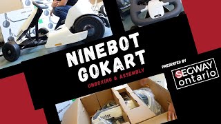 UNBOXING THE NINEBOT GOKART amp HOW TO ASSEMBLE [upl. by Vadnee271]