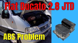 Fiat Ducato 28 JTD ABS Problem and Solution  ABSlightfiatducato absproblemfiatducato [upl. by Htebasile192]