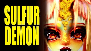 I Made a SULFUR Demon │ Custom OOAK Art Doll Monster High Repaint Sculpture Process [upl. by Wiese]