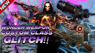 🔥NEW🔥Wonder Weapons Custom Class🔥COD Cold War Zombies Glitches😱 [upl. by Yr839]