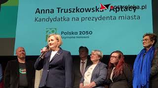 Anna TruszkowskaAptacy  kandydatka na prezydenta Ostrołęki [upl. by Koss]