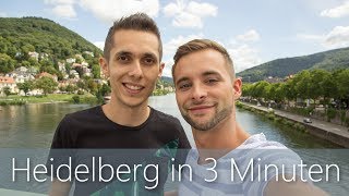 Heidelberg in 3 Minuten  Reiseführer  Die besten Sehenswürdigkeiten [upl. by Noguchi]