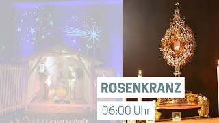 26122023 0600 Uhr Rosenkranz  Erlöserpfarre Lustenau Rheindorf [upl. by Yrahcaz]