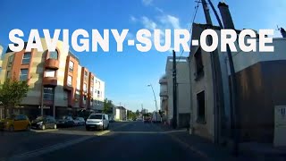 City of SavignysurOrge Driving French region [upl. by Sixele]