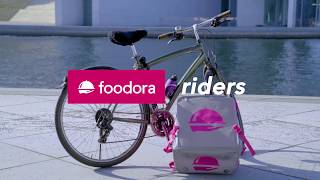 Meet Chris Become a foodora rider [upl. by Thomasa193]