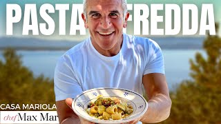 PASTA FREDDA ESTIVA ai sapori di PUGLIA  per il DOPO SPIAGGIA 🏖️  Ricetta di Chef Max Mariola [upl. by Odnalra337]