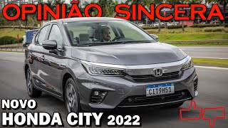 Novo Honda City 2022  Todos os detalhes consumo novo motor câmbio CVT preços e equipamentos [upl. by Jannery634]