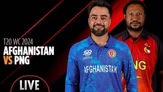 Afghanistan vs PNG Live [upl. by Sokem600]