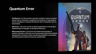 introduction to Quantum Error Correction  Quantum Information and Quantum computing [upl. by Assek]