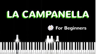 Liszt  La Campanella  Easy Piano Tutorial [upl. by Gunilla]