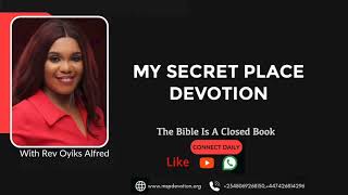 The Bible Is A Closed Book  Rev Oyiks Alfred  26th Aug 2024 [upl. by Eselahs]