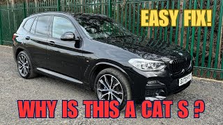 WRONGLY CATEGORISED 2020 BMW X3 FULLY REPAIRED IN 3 DAYS [upl. by Nelrsa]