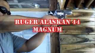 Shooting my Ruger Alaskan 44 magnum For the 1st time [upl. by Luke440]