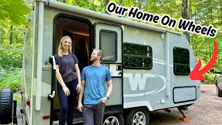 Realistic Day Living In Our Winnebago RV  Are We Adjusting To This New Camper As Trailer Newbies [upl. by Bouchier]