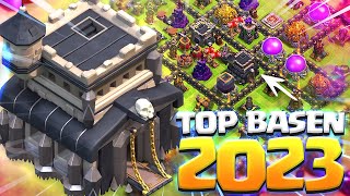 TOP 10 Rathaus 9 Basen für JEDEN  Clash of Clans deutsch [upl. by Alleirbag]