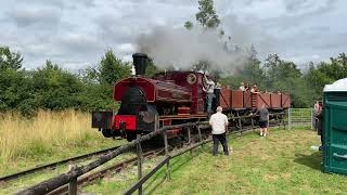 699 “Swanscombe” running on the Fifield Private Railway [upl. by Eberta]