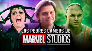 Los PEORES cameos de Marvel Studios  The Top Comics [upl. by Tolkan47]