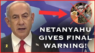 quotIsrael Will Hunt You Downquot Netanyahu Sends FINAL Warning To Gazans After Hamas Leaders Death [upl. by Allicsirp]