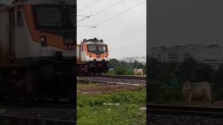 Indias First urinal facilities equipped WAP7 from CNB indianrailways wap7 [upl. by Hgielhsa]