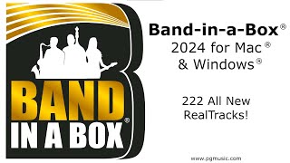 BandinaBox® 2024 for Mac® amp Windows®  222 New RealTracks Overview [upl. by Barden]