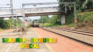 ASN WAG9 Shalimar  Kochuveli Special with 21 Sleeper Coaches 😱😱 [upl. by Annawyt474]