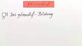 Participe présent vs gérondif 3  Bedeutungen  Französisch  Grammatik [upl. by Farika]