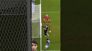 Mind blowing saves😲football ronaldo goals saves skills viralvideo shorts [upl. by Derdle]