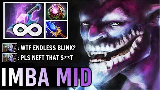 You Can Make Tinker Cry Mid with This Imba Hero Endless Blink  Insta Cast Dazzle is Broken Dota 2 [upl. by Gnol32]