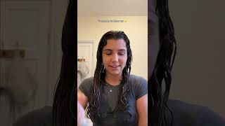 Rushed Curly Hair Routine  Quick Routine For Defined Curls [upl. by Melisenda]