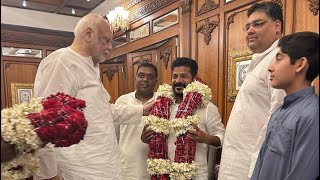 TPCC President Revanth Reddy Ji at Nawab Mheboob Alam Khan Residence [upl. by Grevera]