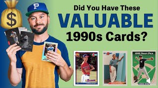 The 25 Most Valuable Baseball Cards from the 1990s [upl. by Aicilla]