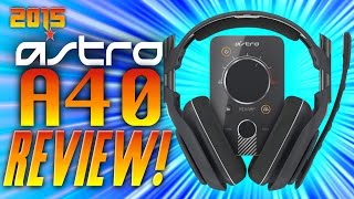 New 2015 Astro A40 Review and Unboxing  New 2015 Astro A40 Gaming Headset [upl. by Tarra]