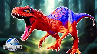 Dinosaur Fight  Red T Rex Vs Black T Rex  Dinosaurs Battle In Jurassic World [upl. by Fernanda66]