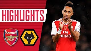 Arsenal 11 Wolverhampton Wanderers  Premier League highlights  Nov 2 2019 [upl. by Solokin]