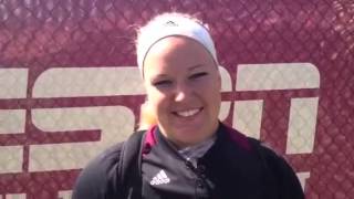 Logan Foulks Postgame Interview March 2 2013 [upl. by Ainivad758]