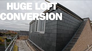 HUGE DORMER LOFT CONVERSION [upl. by Astrea577]