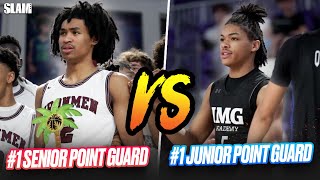 Best Point Guards In ALL OF HIGH SCHOOL Matchup 🤩🔥 Dylan Harper vs Darius Acuff Jr 🍿 [upl. by Warrin326]