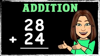 2digit Add 2digit  Column Addition  Maths with Mrs B [upl. by Razal]