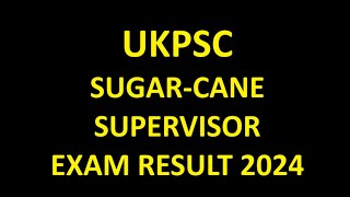 UKPSC sugar Cane Supervisor Marks 2024 – Roll no Wise Marks List Released [upl. by Anilegnave]