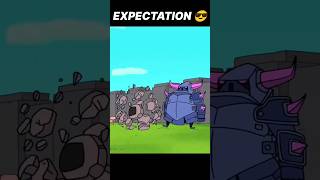 Expectation VS Reality PEKKA clashofclans gaming shorts [upl. by Edna947]