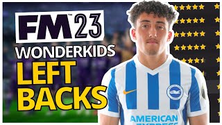 14 Hidden Gem FM23 Wonderkids Left Backs [upl. by Frodine]