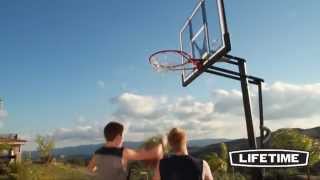 Lifetime XL Portable Basketball System Model 90176 [upl. by Naamana]