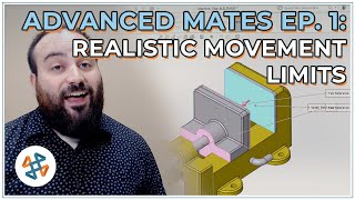 SOLIDWORKS Advanced Mates Ep 1 Realistic Movement Limits for Assemblies [upl. by Bordiuk]