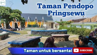 Taman Pendopo Pringsewu Asik Tempat Bersantai Wisata Bermain Panggung [upl. by Castra]