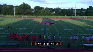 Agawam vs Pope Francis Cardinals  MIAA Boys Varsity Soccer [upl. by Ahsinnod]