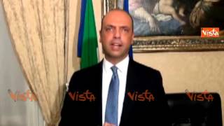 ALFANO VIDEOMESSAGGIO AGLI ITALIANI SARA UN NATALE SICURO [upl. by Kletter]