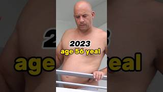 vin diesel devolution 1980—2024 love viral shortfeed [upl. by Rhett]