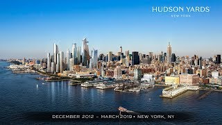 Official Hudson Yards Construction TimeLapse [upl. by Elokkin]