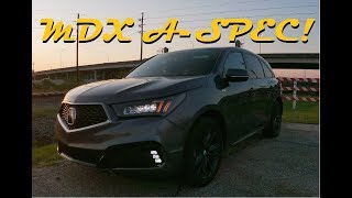 2020 Acura MDX ASpec SHAWD Review amp Drive  The Family Hauler With Attitude [upl. by Leyla]